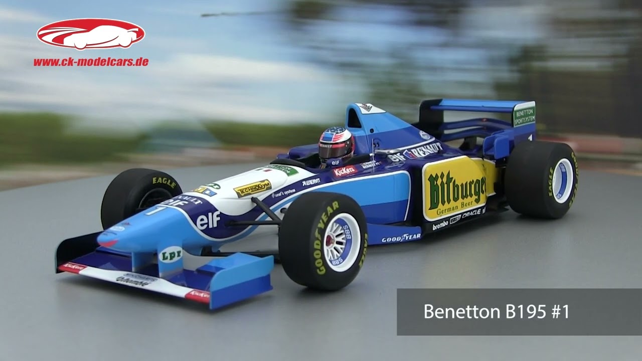 Minichamps 1:18 M. Schumacher Benetton B195 #1 Winner Belgian GP
