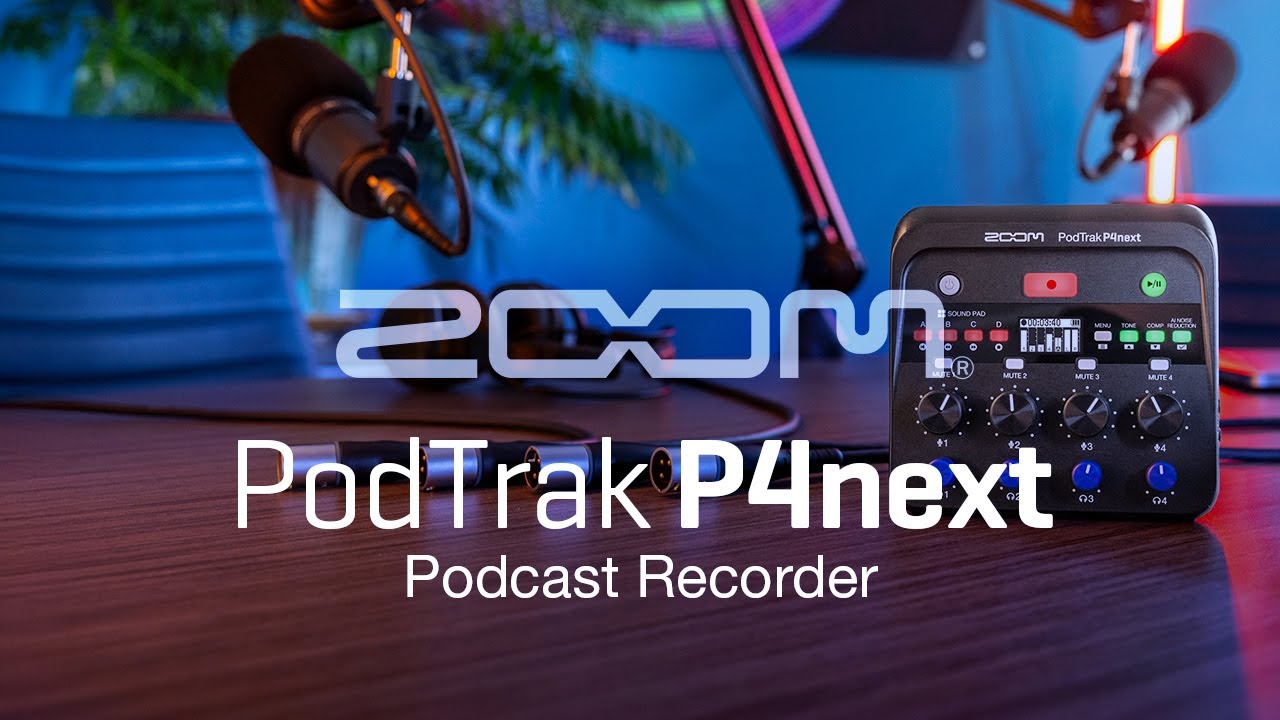 PodTrak P4next | ZOOM