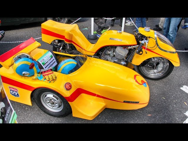 1973 キカイダー サイドマシン レプリカ Kawasaki 500SS Mach III Side