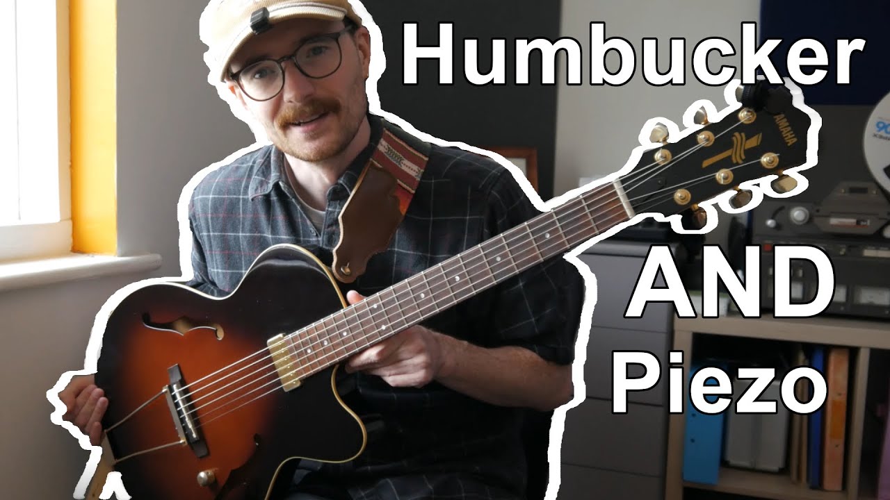 Humbucker/Piezo Blend - Yamaha AEX500 - YouTube