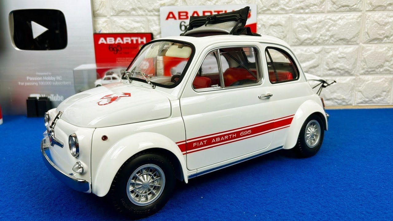 Upgrade Racing Par 101 to 120 (fine) Abarth Die-Cast 1:7 Corsa 695