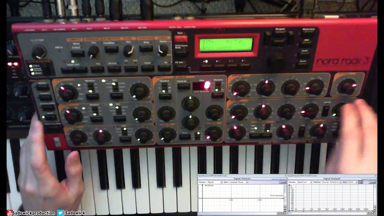 Nord Rack 3 Ramlbings 01 - Modulation Is For The Nords - YouTube