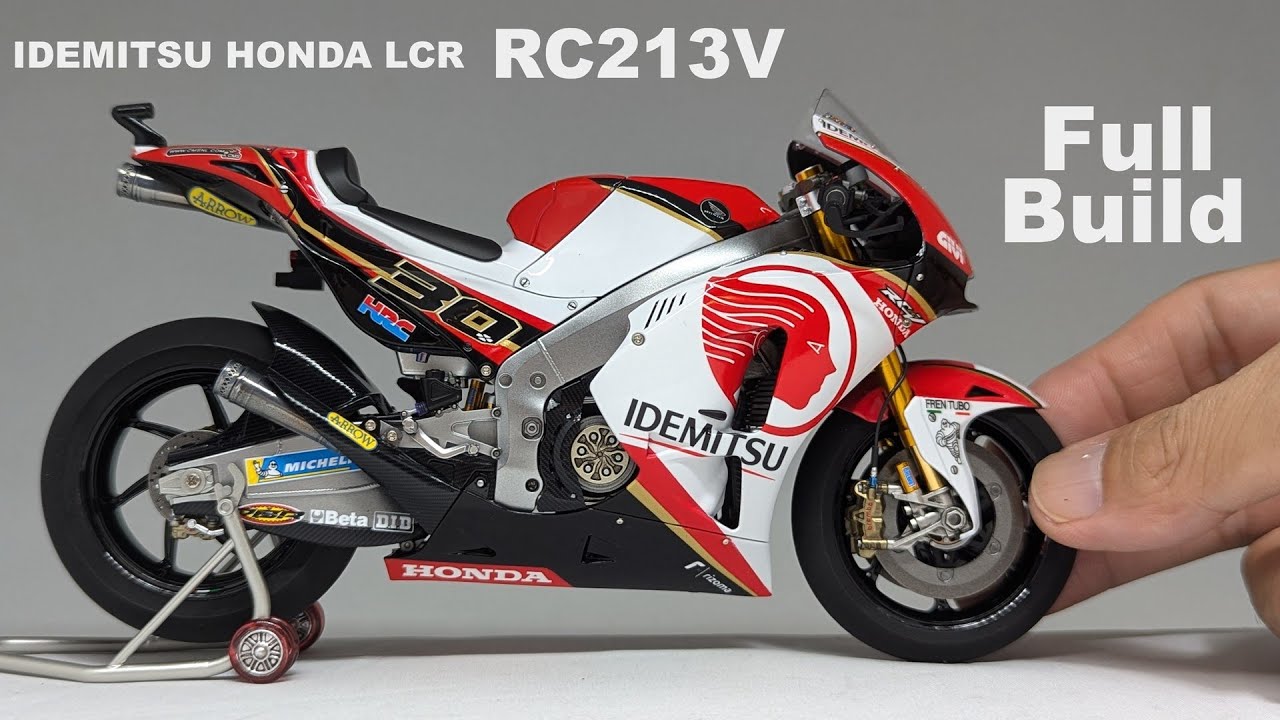 Full Build 1/12 IDEMITSU HONDA LCR RC213V (T.Nakagami) - YouTube