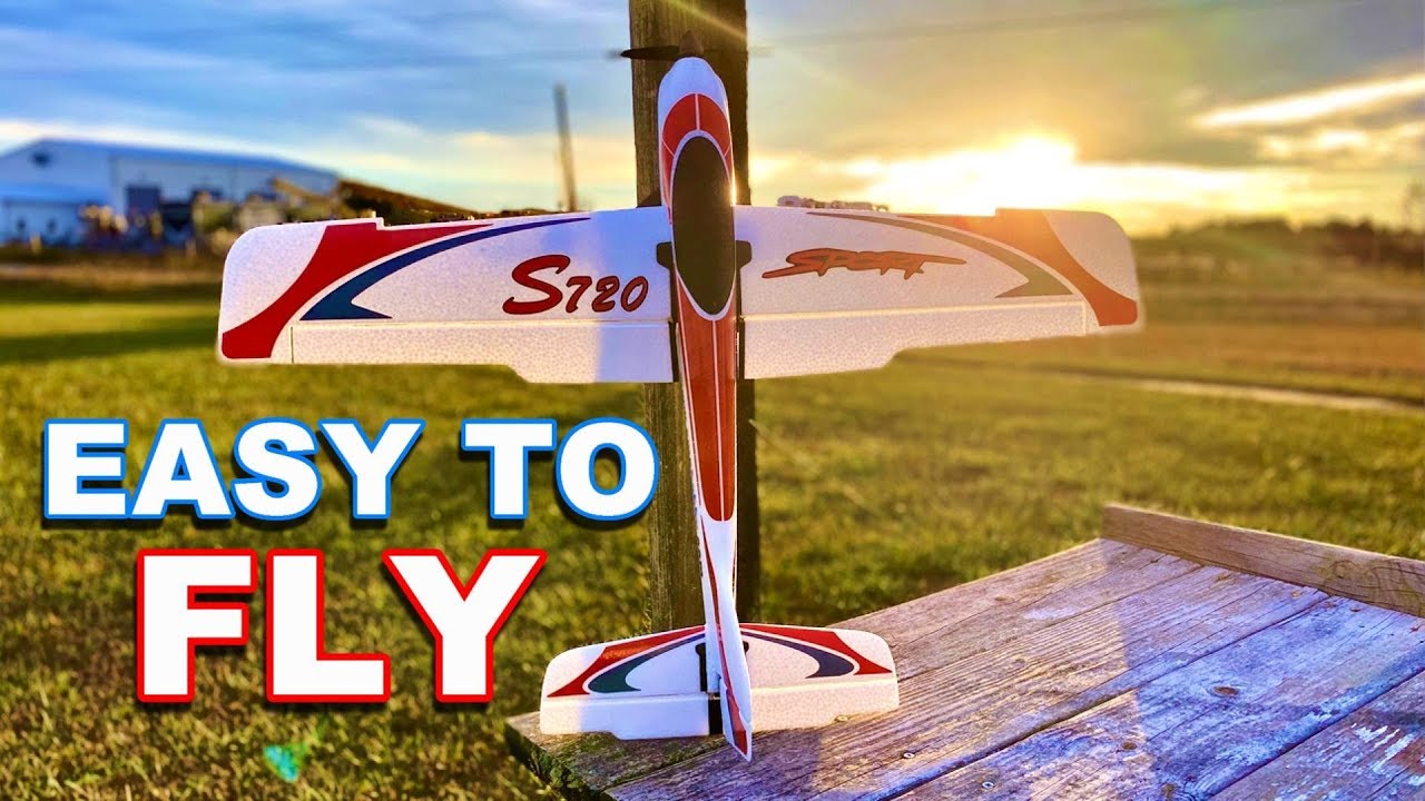 OMPHOBBY S720 S-FHSS プロポレス スポーツラジコン飛行機 スポーツRC