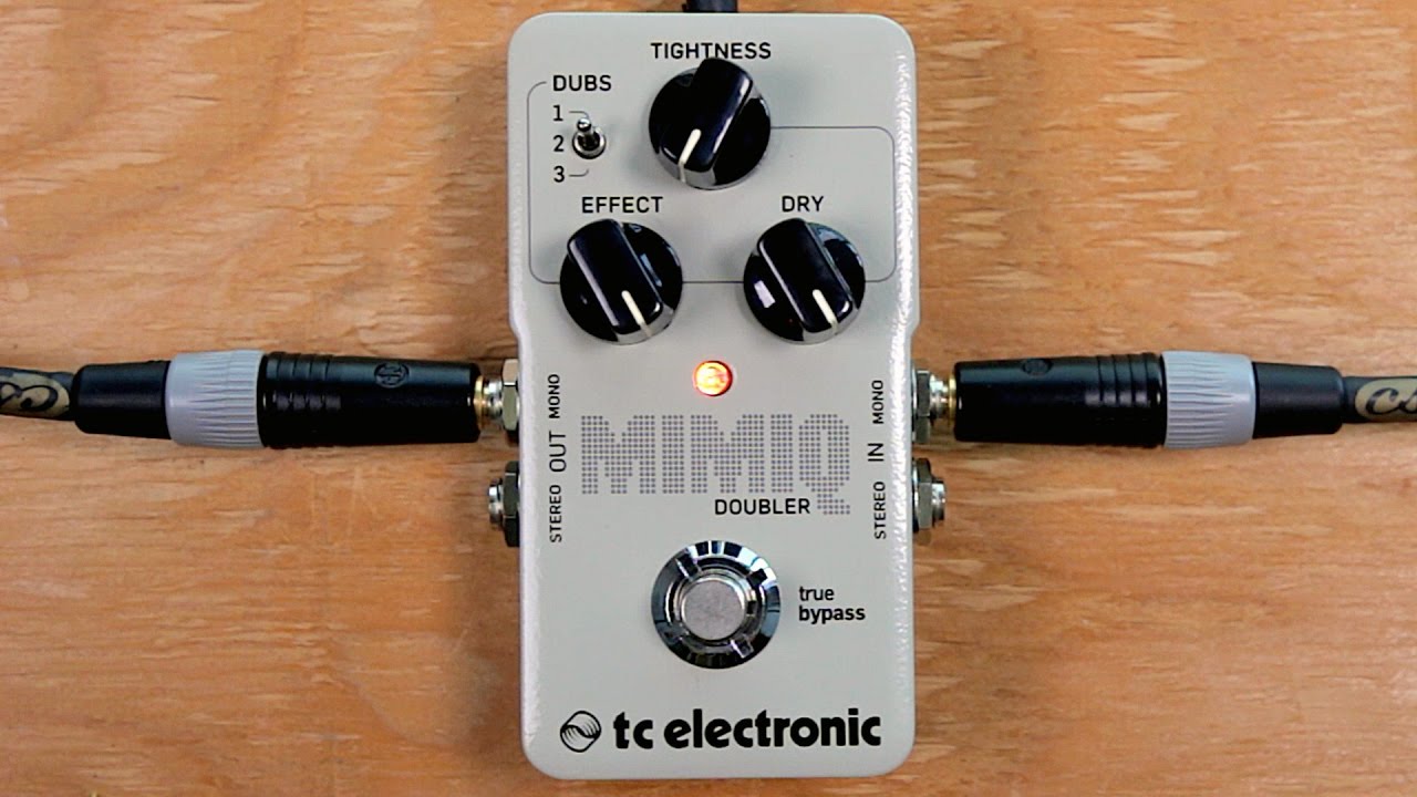 音に厚みを！TC ElectronicのMimiq Doublerが革新的で惚れた！