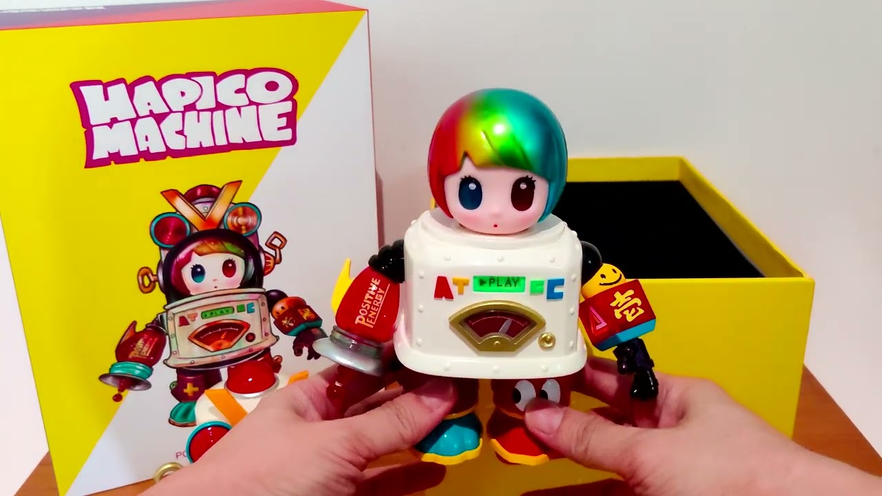 Unboxing Pop Mart Hapico Machine (泡泡玛特) - YouTube