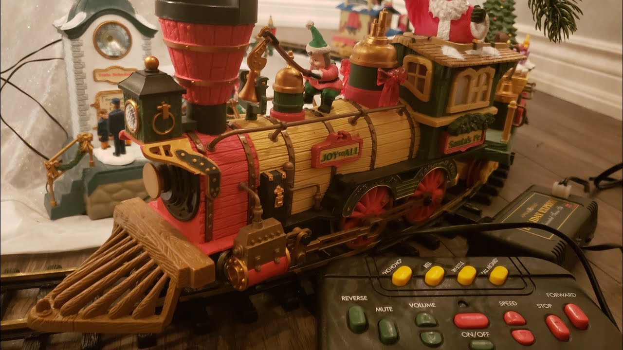 Holiday Express The Animated Train Set - YouTube