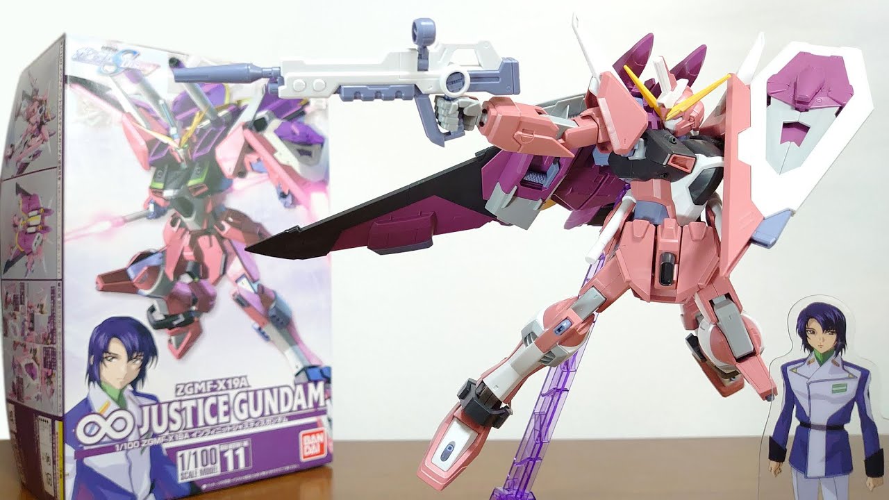 Unbelievable quality for the old 1/100!) 1/100 Infinite Justice