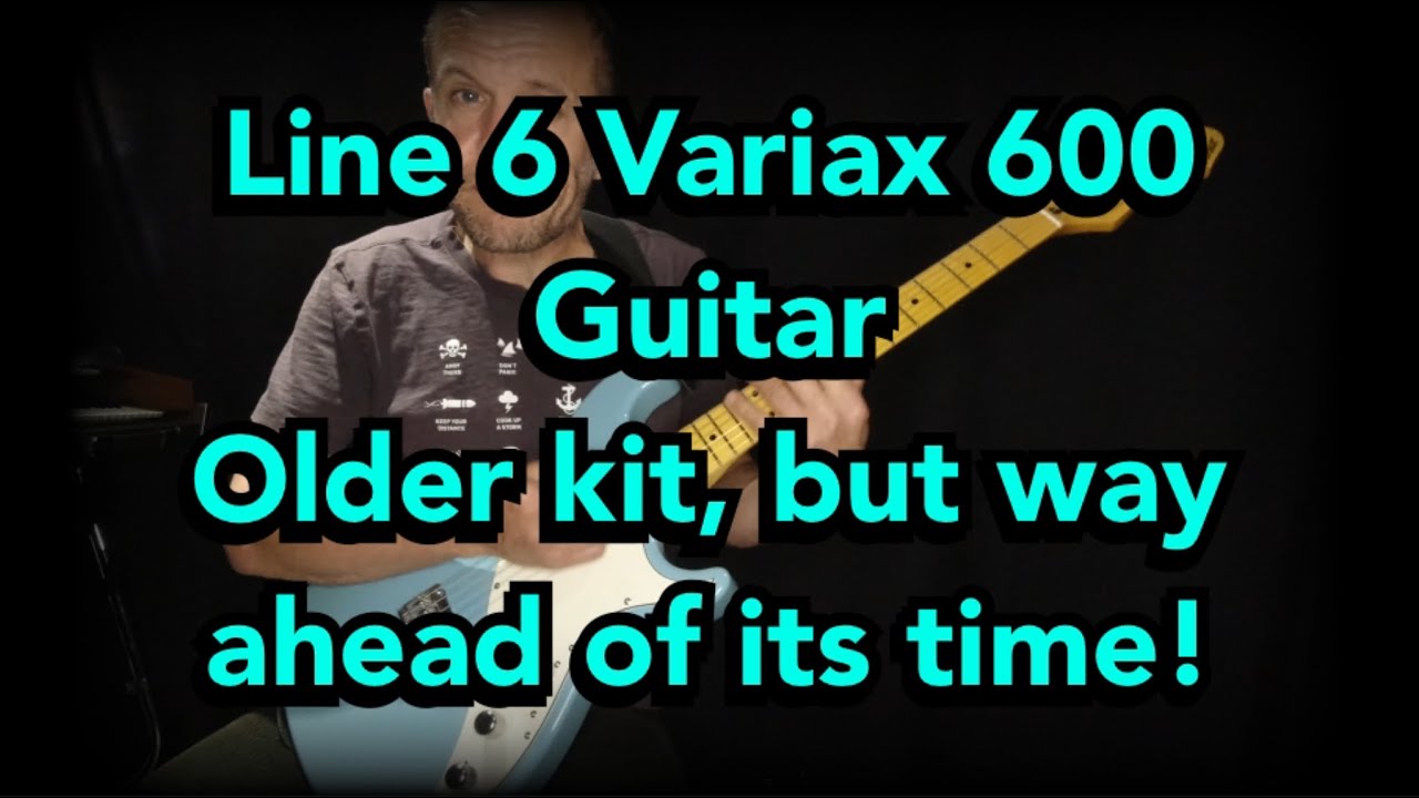 Line 6 Variax 600 Guitar: Older kit, but way ahead of its time