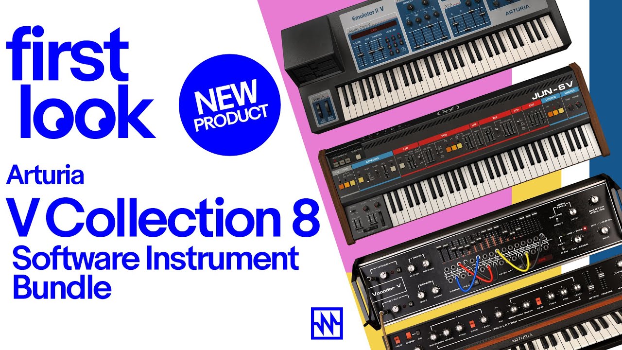 First Look: Arturia V Collection 8, New Instruments Overview - YouTube