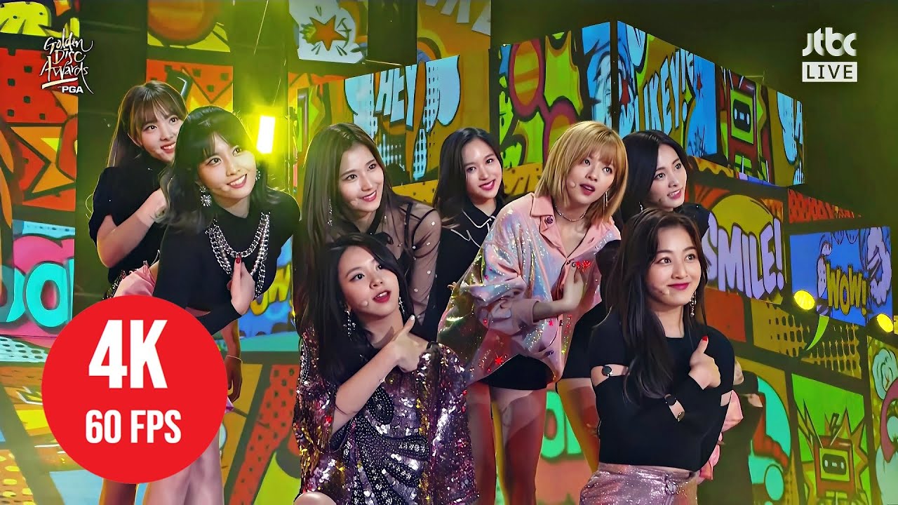 4K LIVE ] TWICE - Likey - (180111 JTBC 32nd Golden Disc Awards