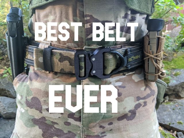 Ronin Tactics Senshi Belt - YouTube