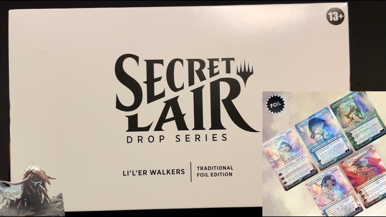 What's the bonus card in the Li'l'er Walkers Secret Lair Drop