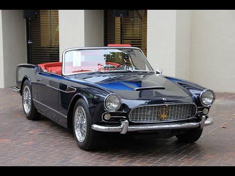 1959 Maserati 3500 GT Spyder Prototype by Vignale - YouTube