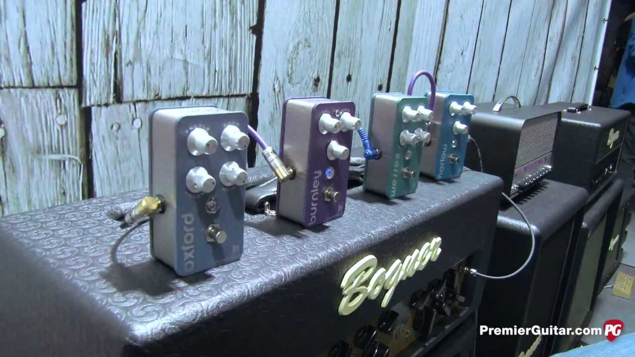 Musikmesse '13 - Bogner Harlow, Wessex, Burnley and Oxford Pedal