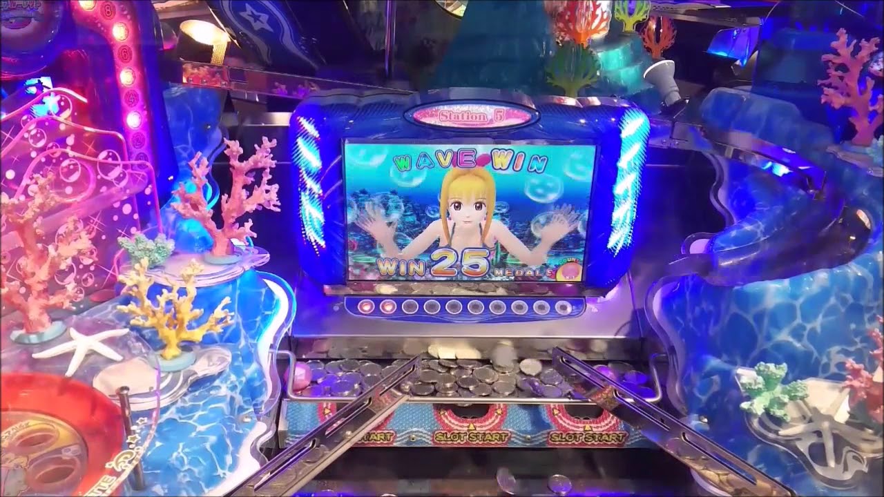 メダルゲーム】海物語 ラッキーマリンシアターデラックス - YouTube