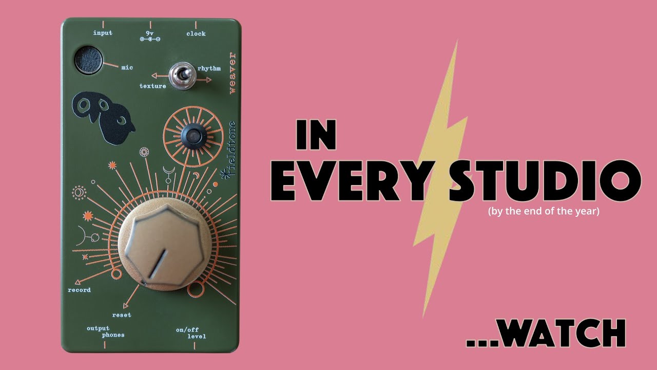Fieldtone InstrumentsのWeaver。楽しいペダルの概要 + とても良い