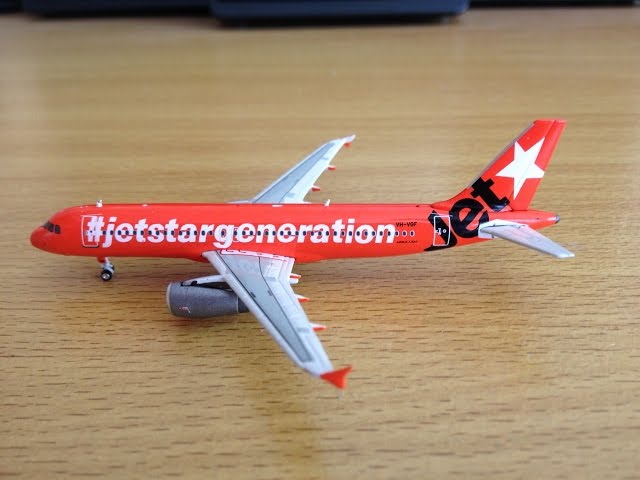 Jetstar - Airbus A320 (10th Anniversary/Jaffa) Model Review - YouTube