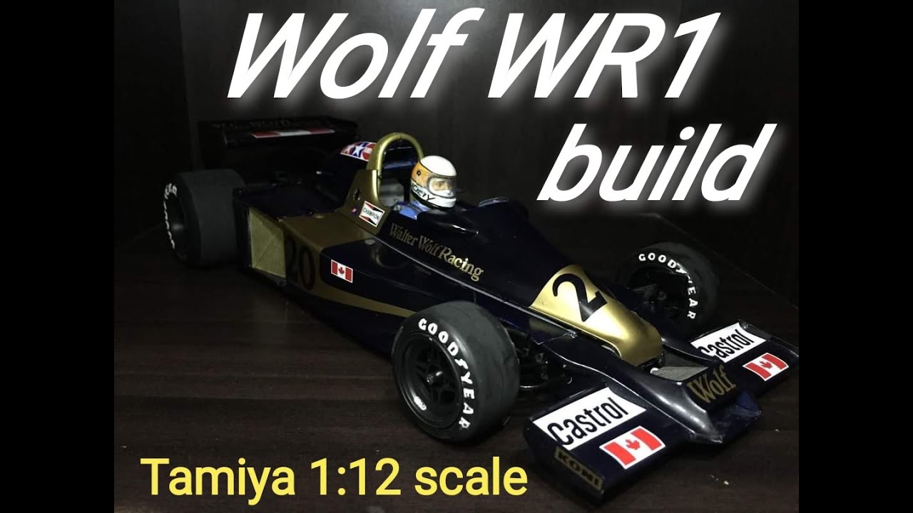 WOLF WR1 1977 Tamiya 1:12 Scale Model Kit - YouTube