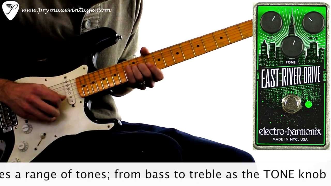 Electro-Harmonix East River Drive」アナログマン監修のODペダルを