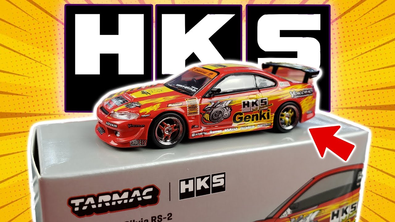 The Tarmac Works Nissan Silvia S15 HKS Drift Car is Here! - YouTube