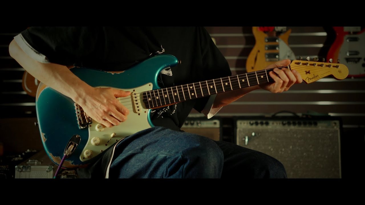 FENDER CUSTOM SHOP Limited 1963 Stratocaster Heavy Relic Aged Lake