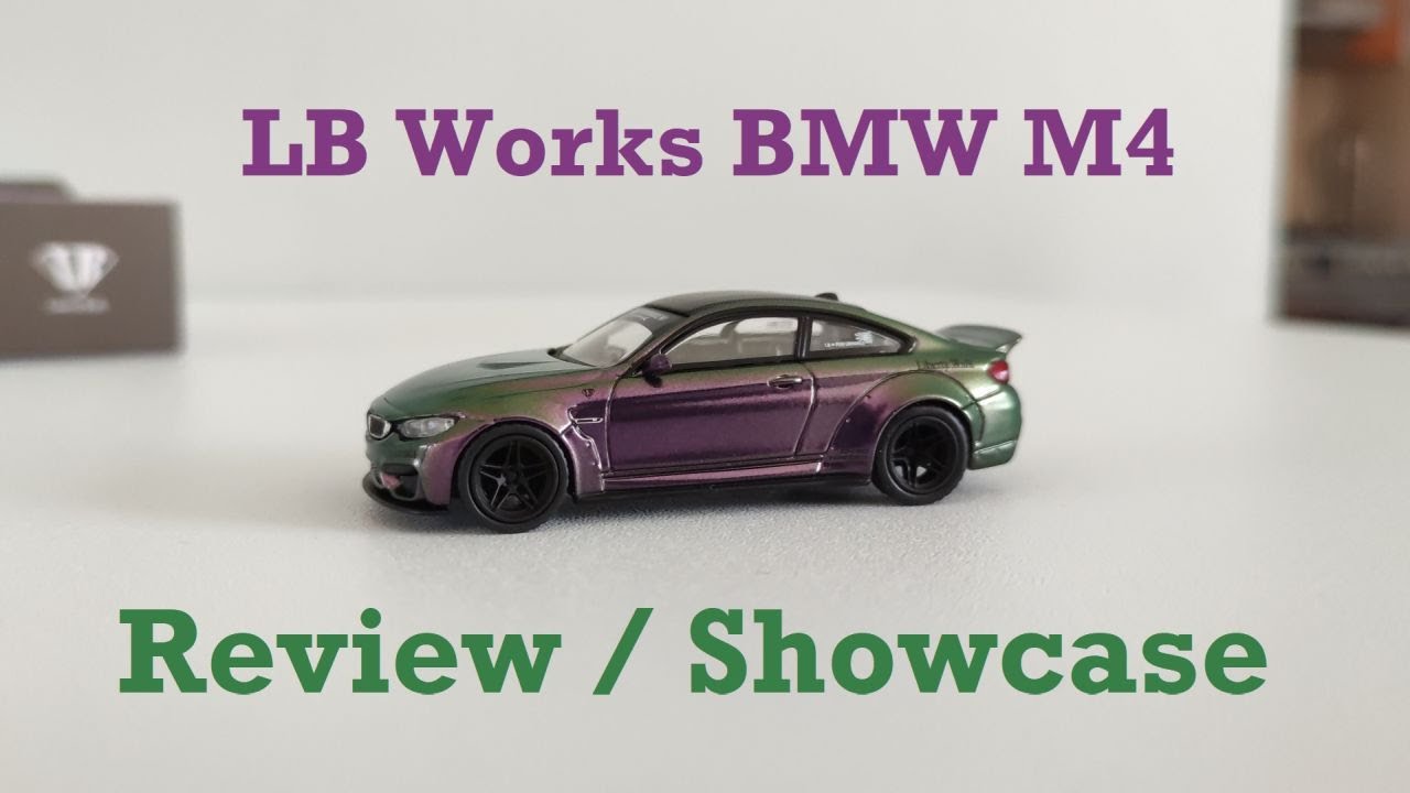 MINI GT LB☆WORKS BMW M4 purple llic Mini GT LB☆WORKS BMW M4