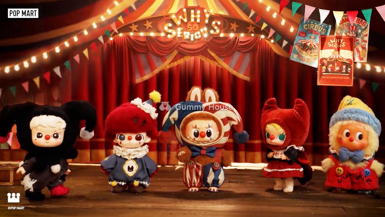 POP MART LABUBU & FRIENDS BLIND BOX | Why So Serious - Vinyl Plush