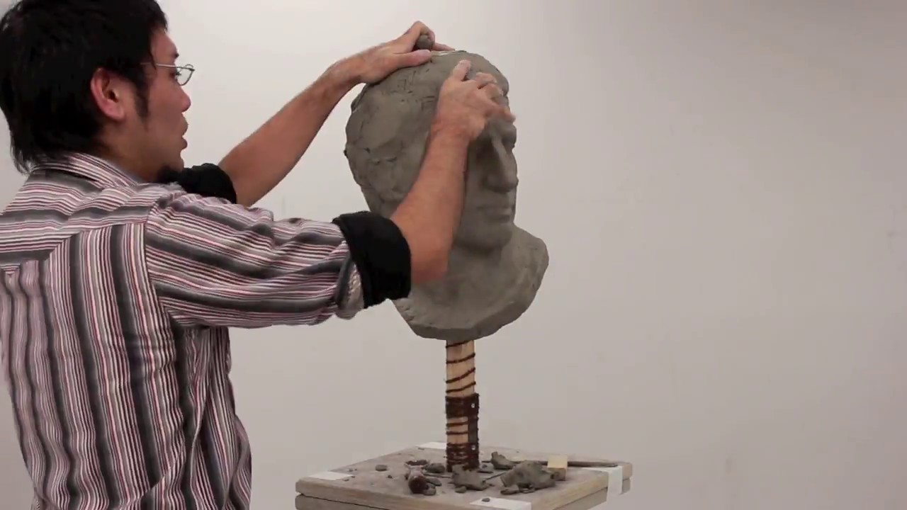 塑造／ブルータス／彫刻科》新美 制作プロセス動画シリーズ - YouTube