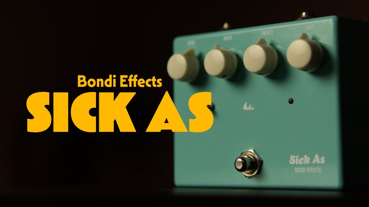 お気に入りの歪みペダル！Bondi Effects Sick As Overdriveを紹介