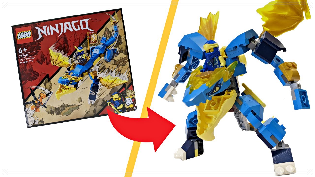 Lego 71760 Alternative Build! Jay's Thunder Mech - YouTube