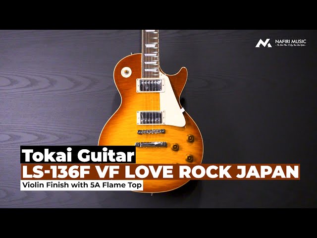 Tokai Guitar LS-136F Love Rock Japan in Violin Finish - YouTube