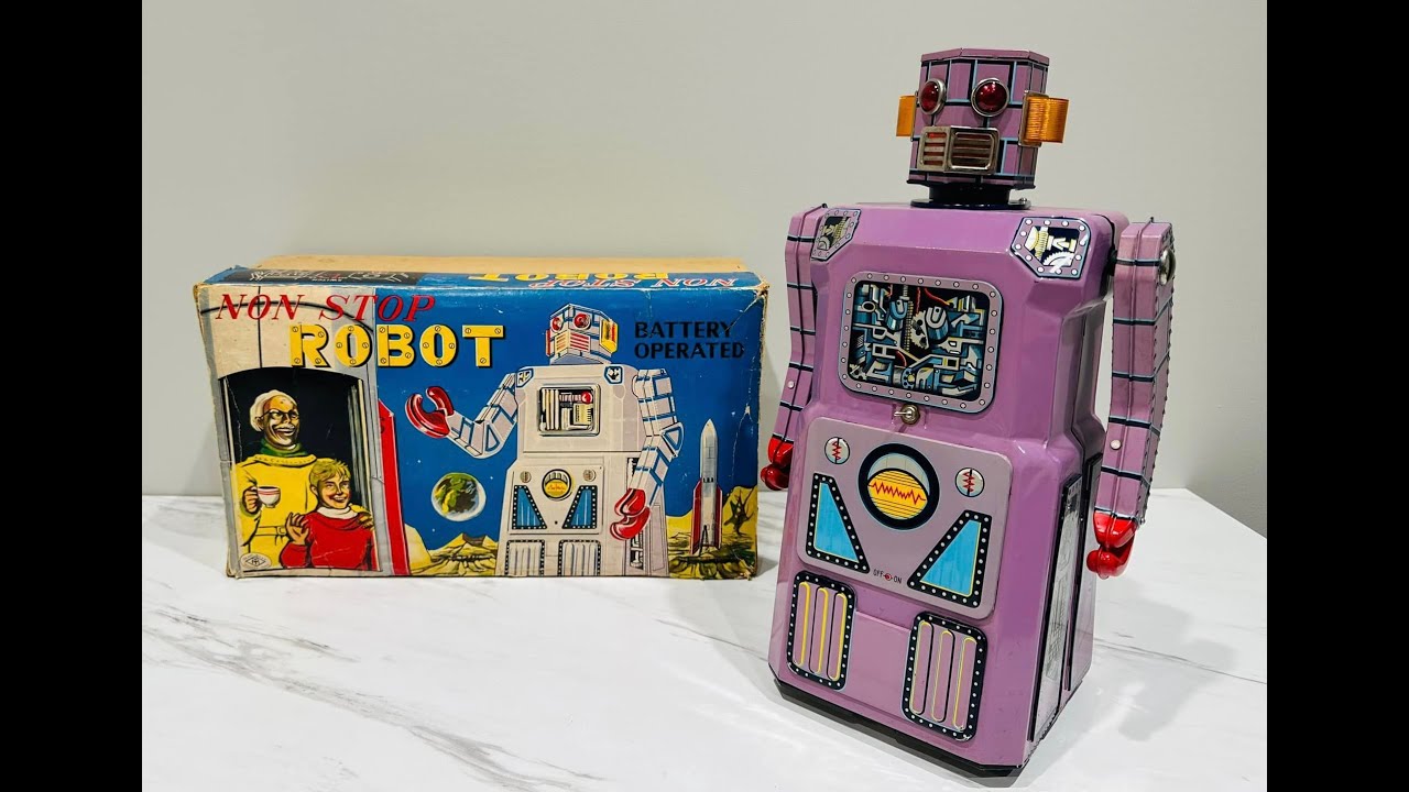 Meet the Gang of Five Robots - Collectible Japanese Toys - YouTube