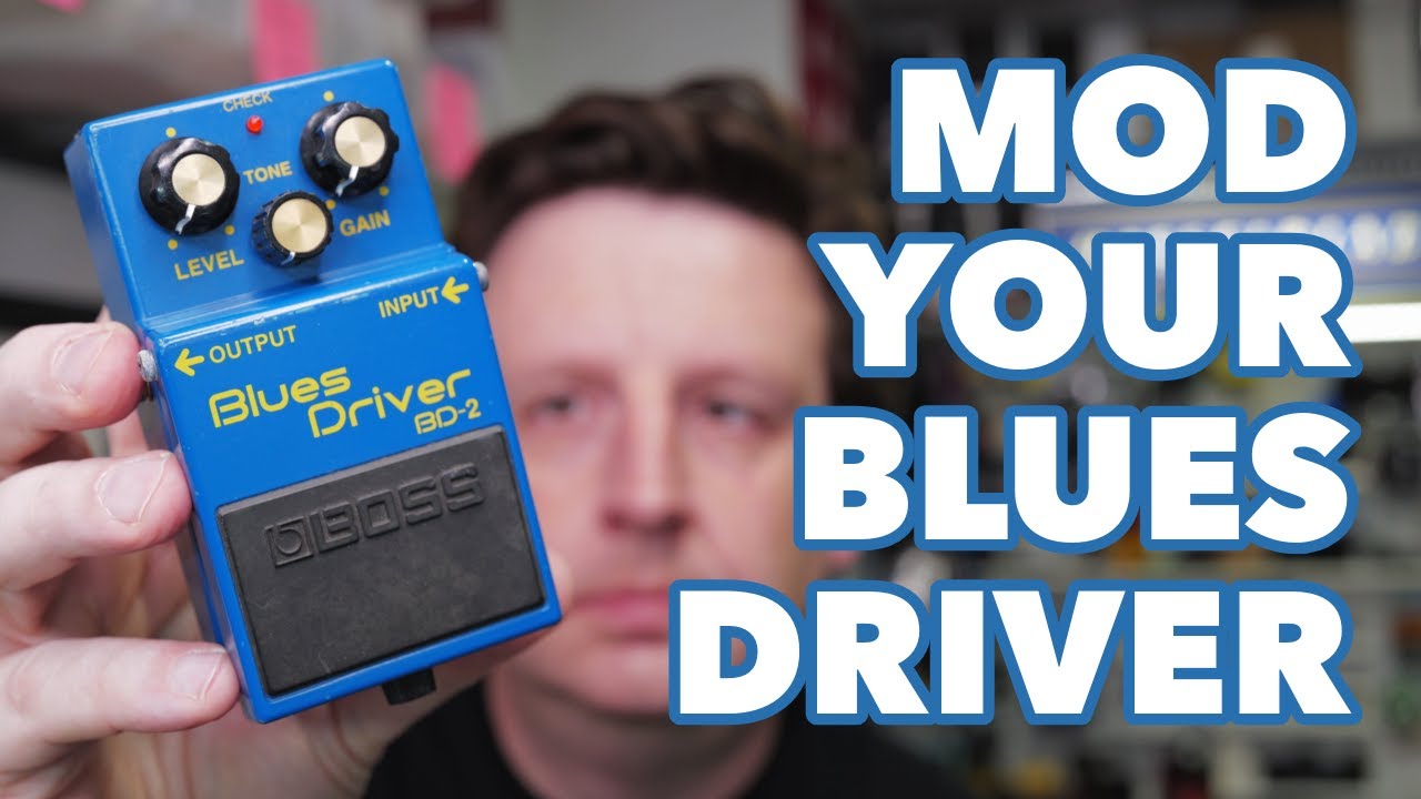 How To Modify A BOSS Blues Drive BD-2 Overdrive Pedal - SHORT