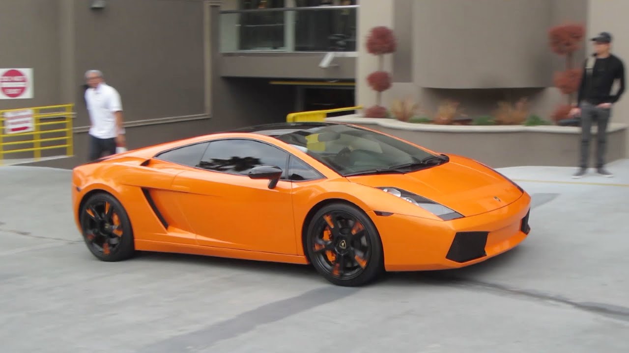 Rare Arancio Borealis Lamborghini Gallardo SE - YouTube