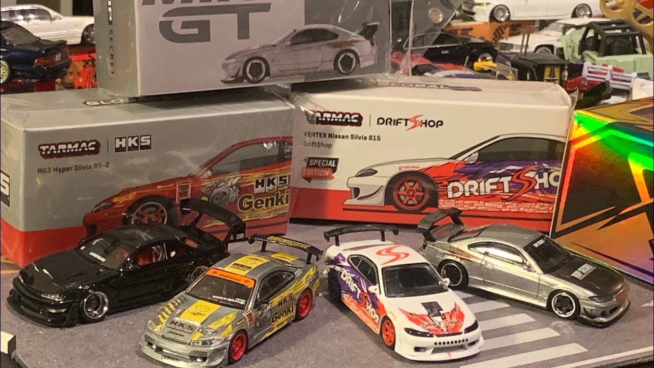 Tarmac初シークレット当たった‼HKS仕様S15シルビア、DriftショップS15