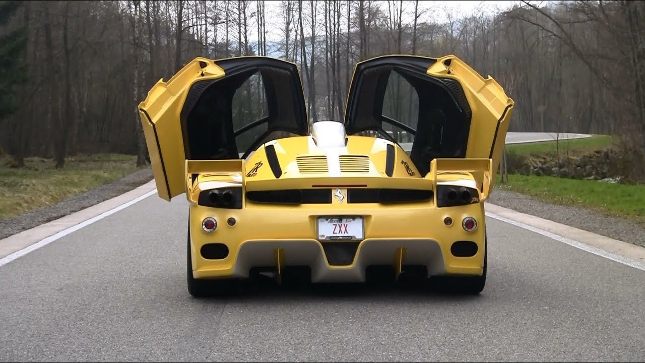 Ferrari Enzo ZXX Sounds Off