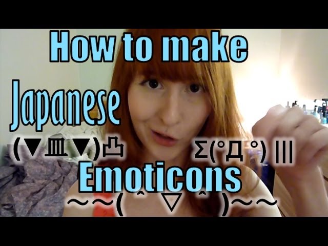 Making Japanese Emoticons! ~( ^ - x - ^)ฅ【顔文字を作りましょう