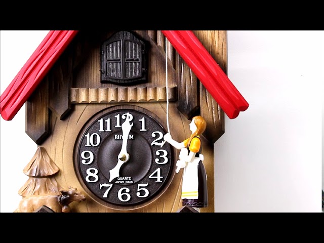 カッコー時計 カッコーチロリアンR 4MJ732RH06 リズム時計 RHITHM