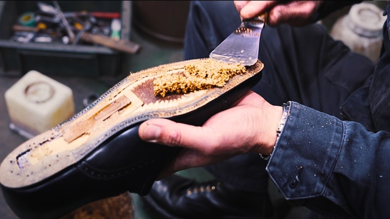 Astonishing Restoration Technique】6-Year-Worn $3K Luxury Shoes
