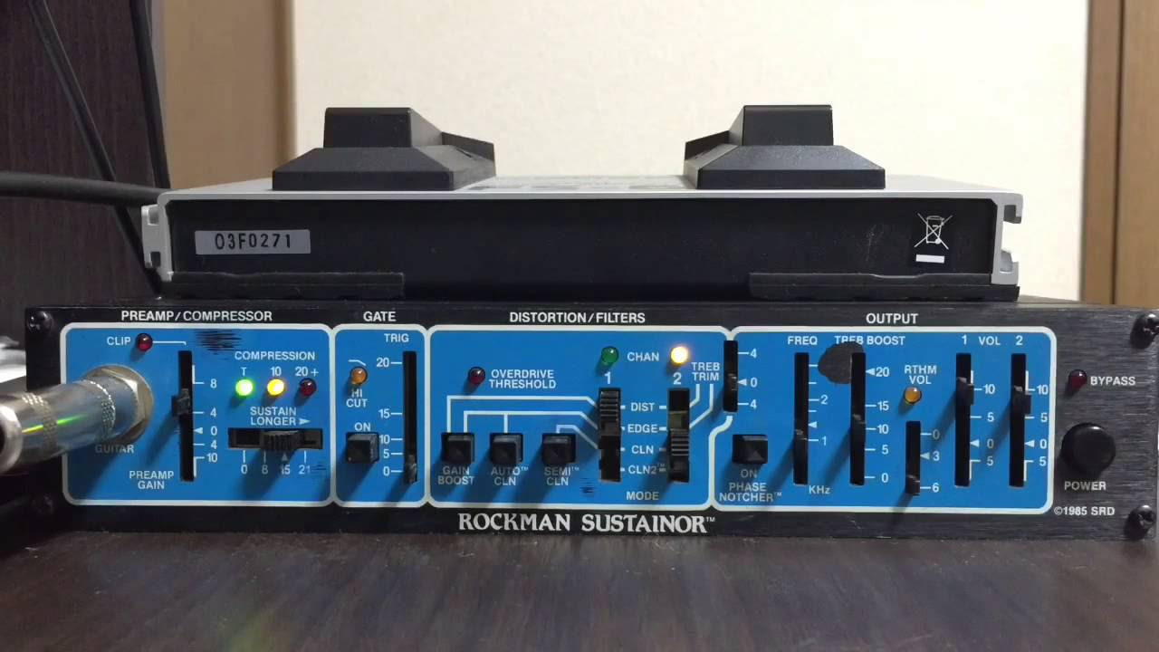 Rockman Sustainor TEST - YouTube