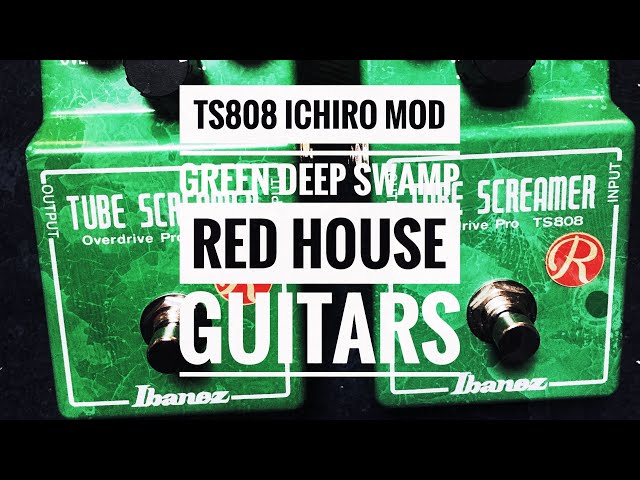 ギター Red House TS808 ichiro SPL Green Red House Guitars TS808
