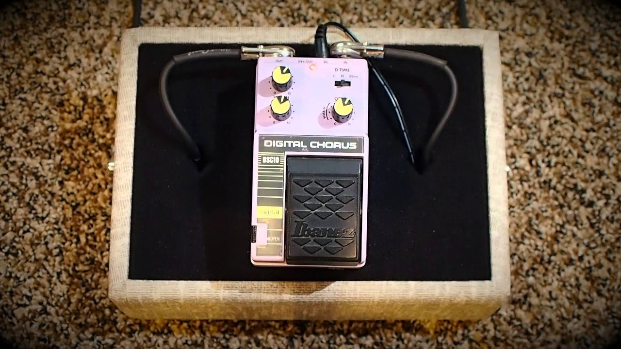 Ibanez DSC10 Digital Chorus - YouTube