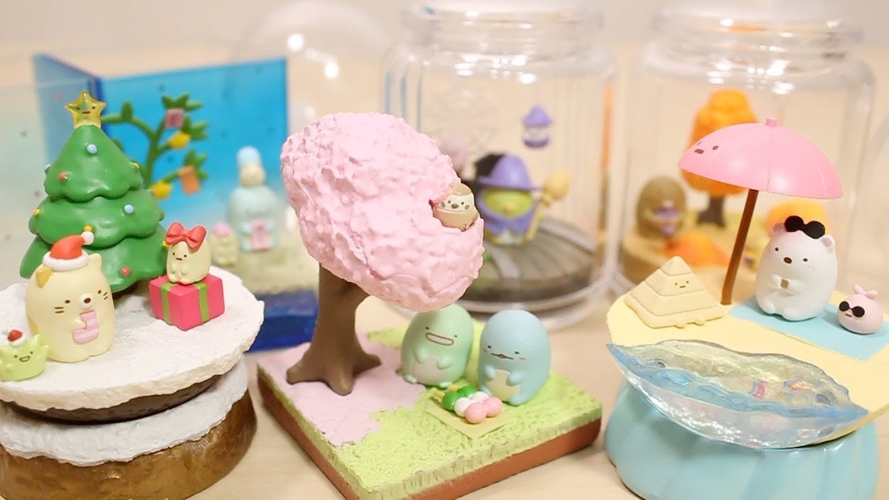 リーメント すみっコぐらし】 春夏秋冬 テラリウム Sumikko Gurashi