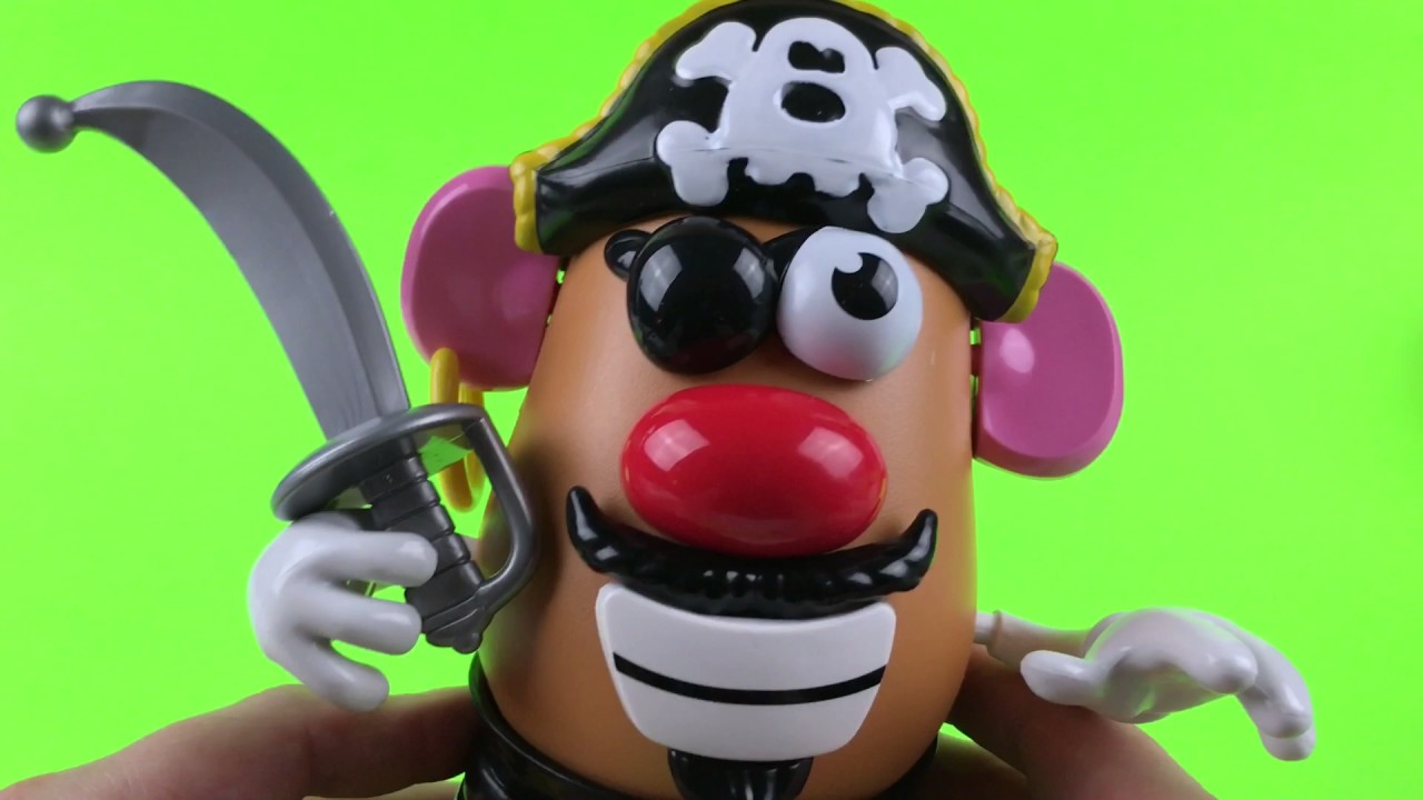 Mr Potato Head Pirate Spud - YouTube