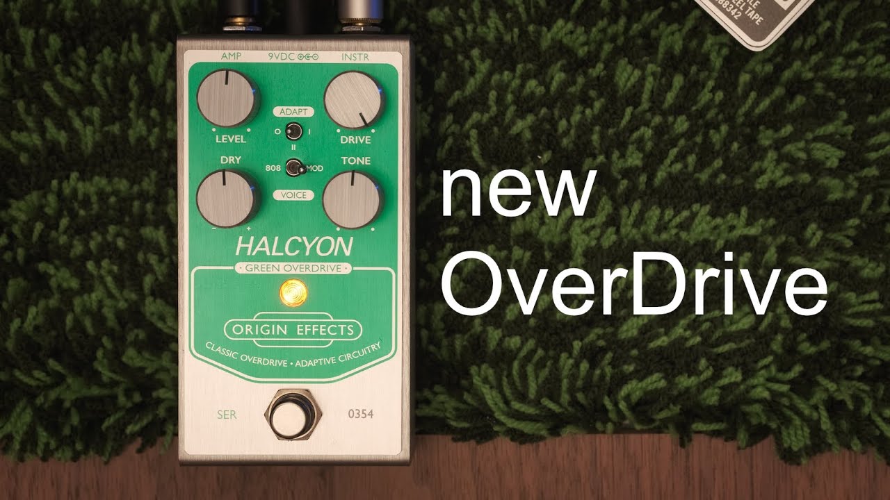 New OD [Origin Effects HALCYON] from No1 favorite brand - YouTube