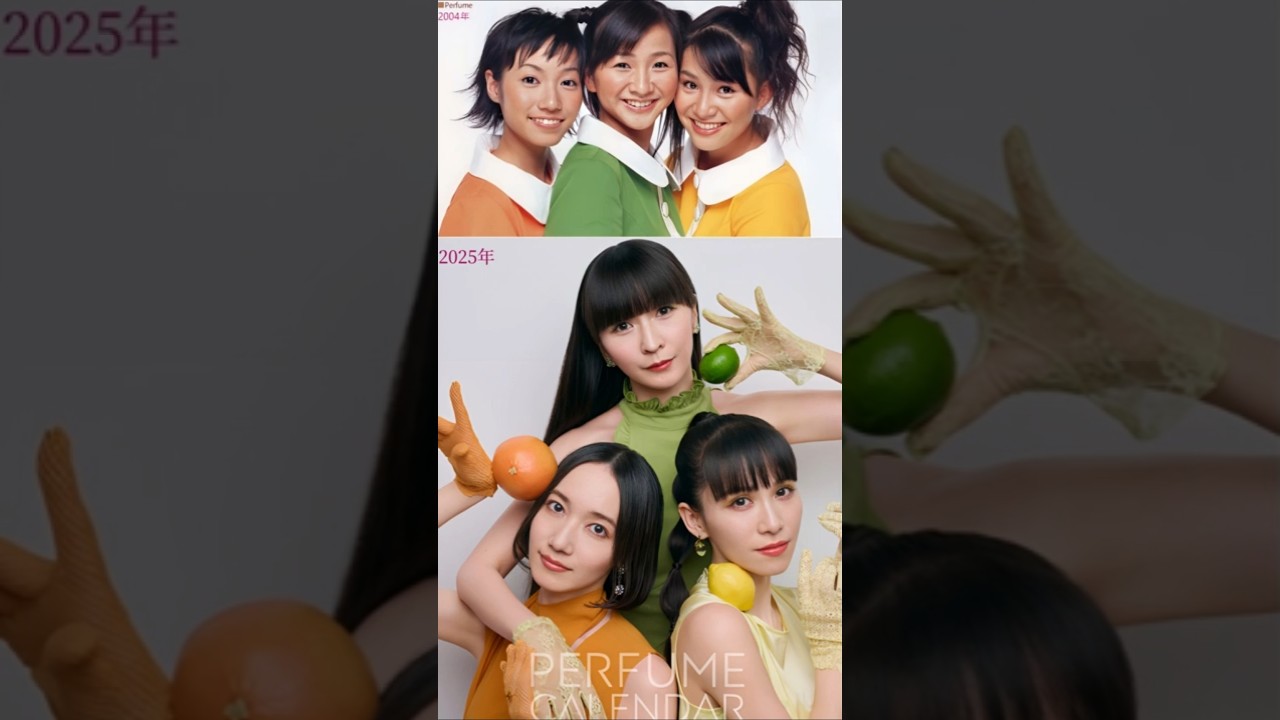 Perfume Calendar 2026 now on sale! Watch Perfume with AI #shorts