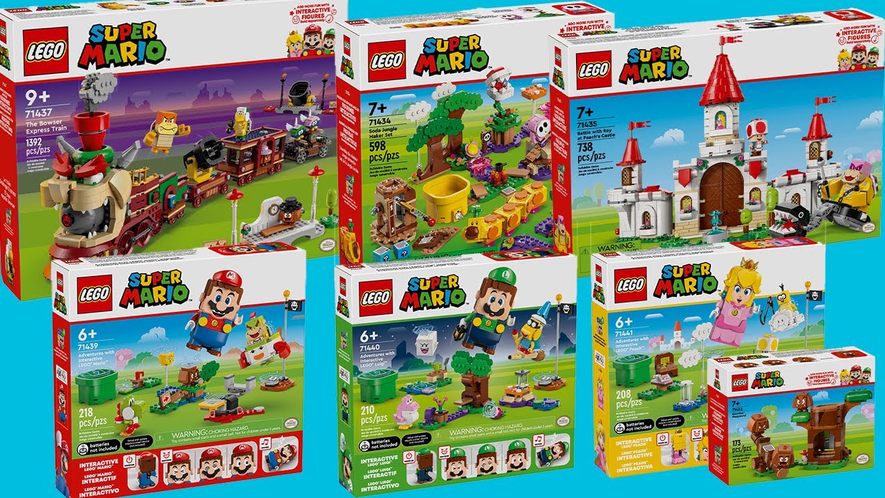 NEW】New LEGO Super Mario set to be released August 1, 2024 - YouTube