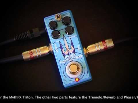 MythFX Triton Modulation」ミニサイズモジュレーションエフェクターを