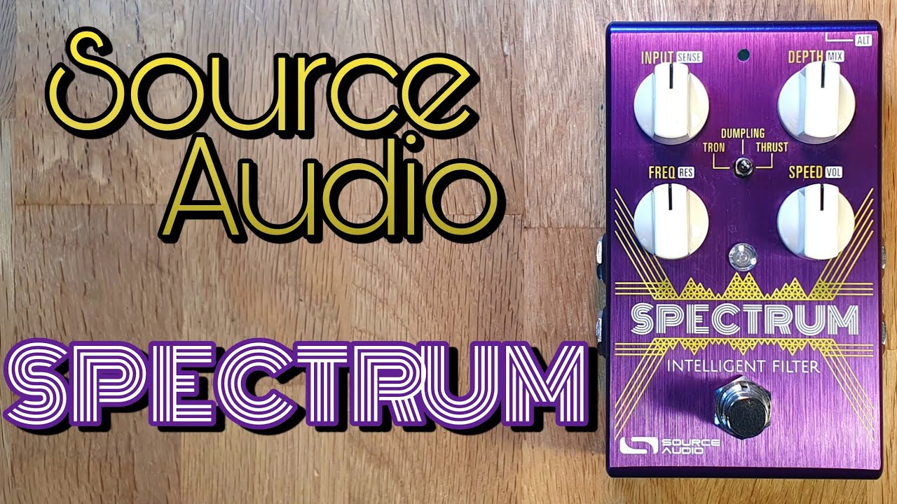 Source Audio Spectrum intelligent filter - YouTube